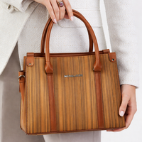Toffee Textured Tote