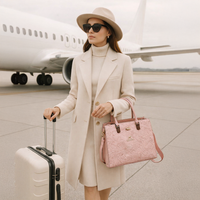 Blossom Embossed Tote