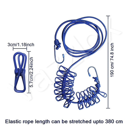 Clothesline Hanging Laundry Drying Rope