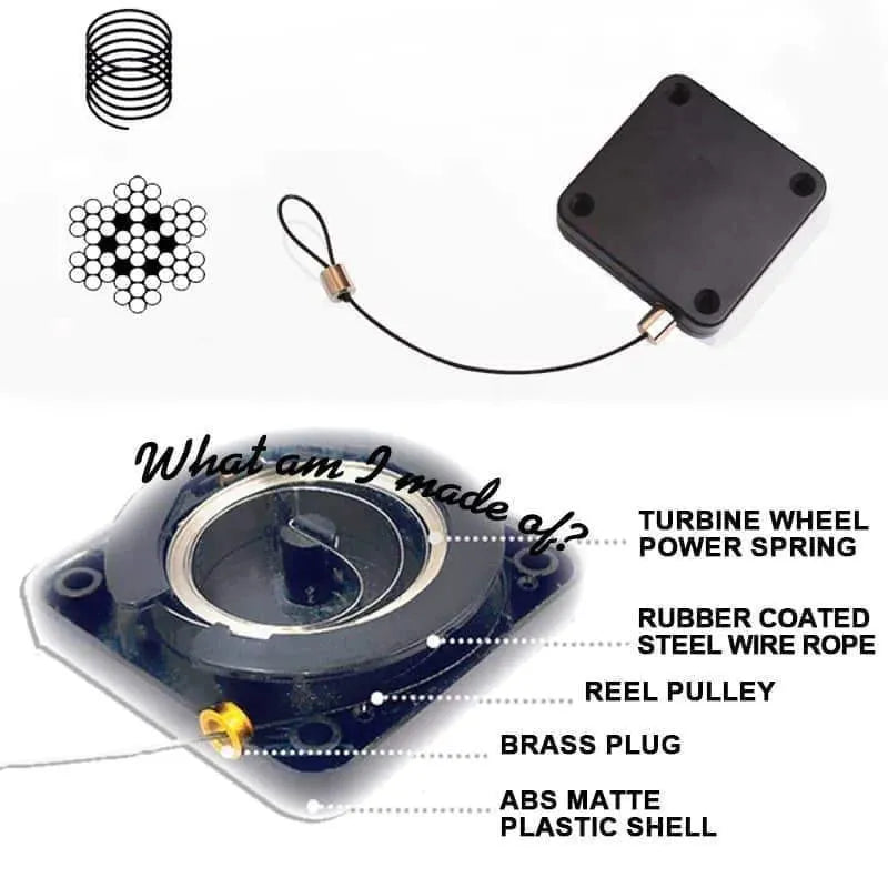 Portable Automatic Stainless Steel Door Closer - 30% OFF