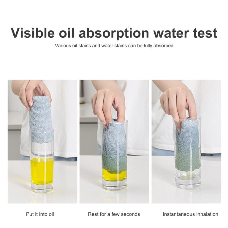 Reusable Microfiber Cleaning Cloth Box (20 pieces per box)