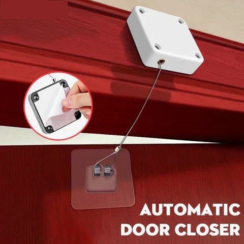 Portable Automatic Stainless Steel Door Closer - 30% OFF