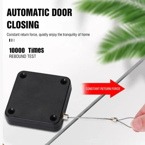 Portable Automatic Stainless Steel Door Closer - 30% OFF